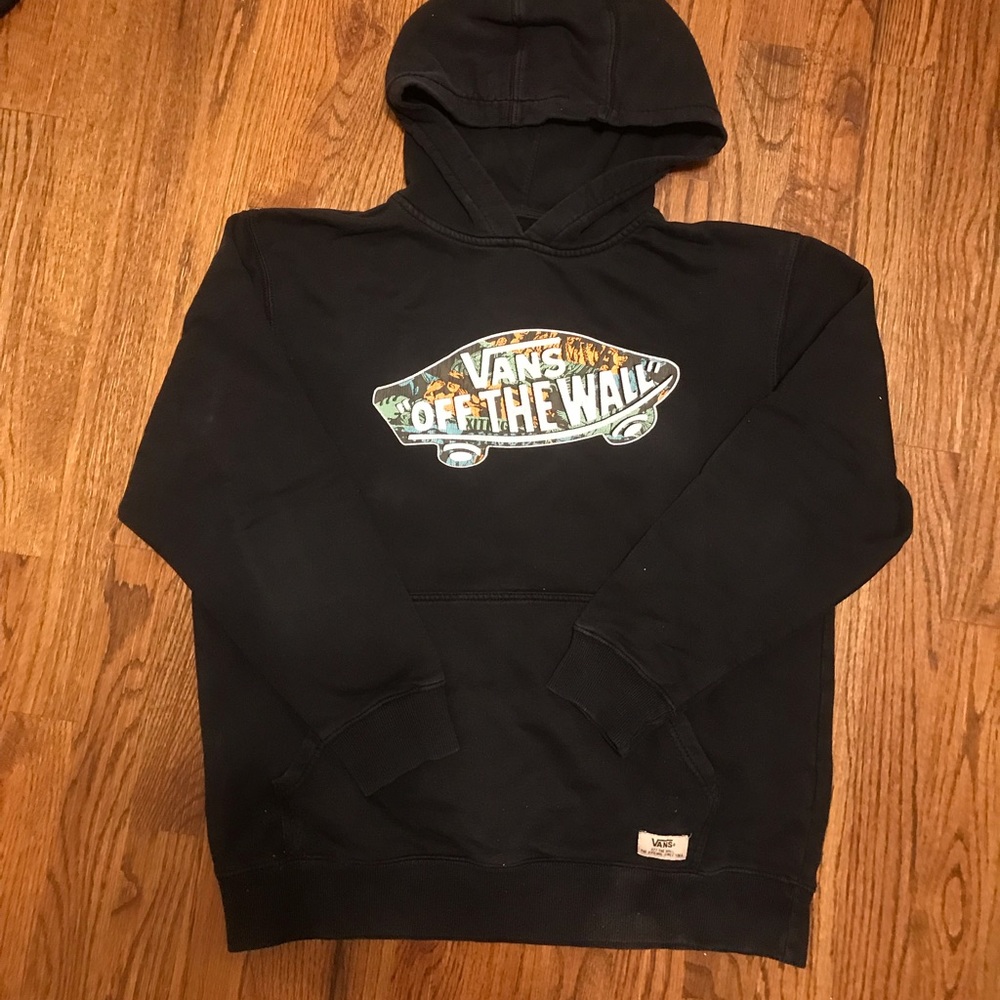 Vans Off the Wall black hoodie